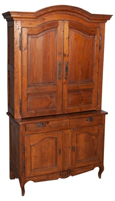 Lot 46 - Louis XV Pine Buffet à Deux Corps