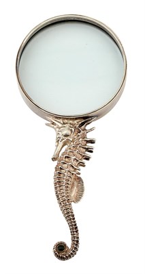 Lot 228 - English Novelty Sterling Silver Magnifying Glass