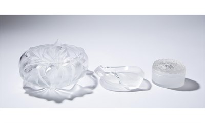 Lot 269 - Group of Lalique Glass Articles Comprising a...