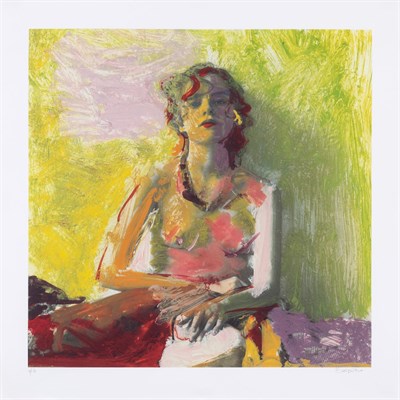 Lot 585 - LEITER, SAUL (1954-1992) Seated Woman, undated....