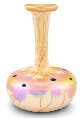 Lot 437 - The Flower Family Collection Quezal Art Glass...