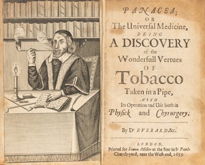 Lot 134 - The first English edition on Aegidius on tobacco