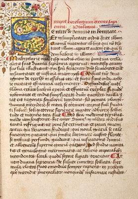 Lot 36 - A fifteenth century collection of mystical religious texts