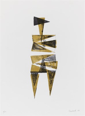 Lot 36 - Lynn Chadwick (1914-2003) TRIG III Color...