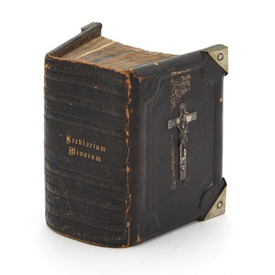 Lot 35 - A 15th-century Breviarum Minorum from the library of an accused Episcopalian heretic