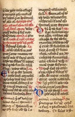 Lot 35 - A 15th-century Breviarum Minorum from the library of an accused Episcopalian heretic