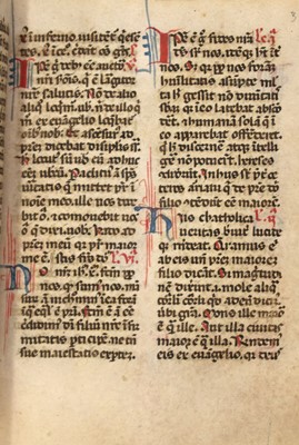 Lot 35 - A 15th-century Breviarum Minorum from the library of an accused Episcopalian heretic