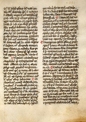 Lot 41 - A manuscript collection of homilies and sermons