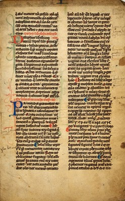 Lot 39 - The Etymologiae of St. Isidore in early manuscript