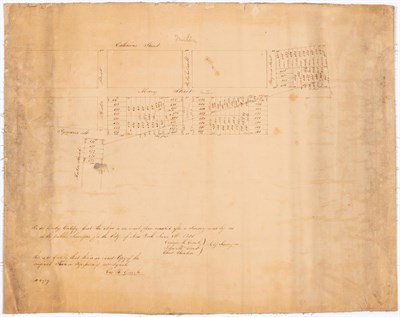 Lot 23 - Collection of a New York Surveyor GOERCK,...