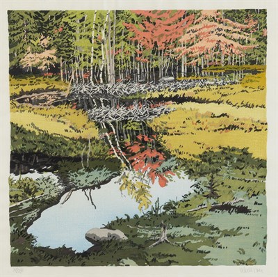 Lot 187 - The Flower Family Collection Neil Welliver...