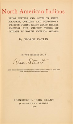 Lot 1 - CATLIN, GEORGE North American Indians: Being...