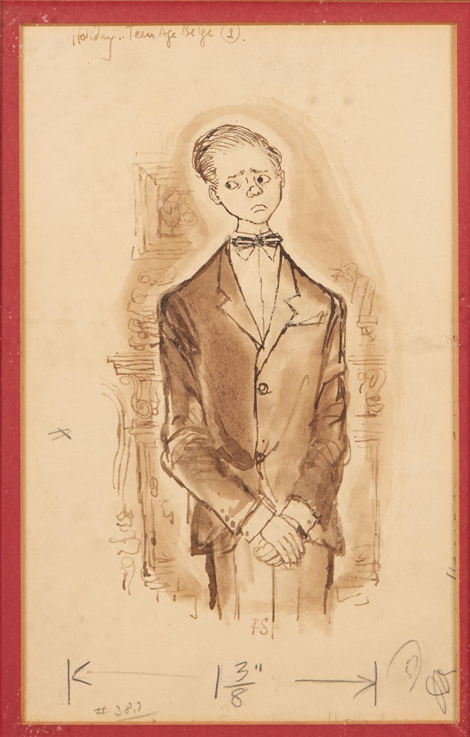 Lot 38 - SEARLE, RONALD Teen Age Belge (1). For Holiday...