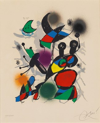 Lot 54 - Joan Miró (1893-1983) UNTITLED (LITHOGRAPHE...