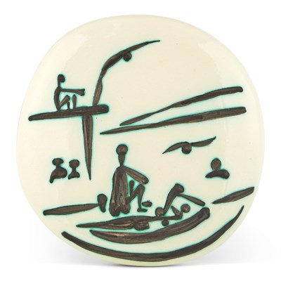 Lot 151 - Pablo Picasso (1881-1973) SCÈNE DE PLAGE...