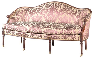 Lot 358 - George III Mahogany Settee