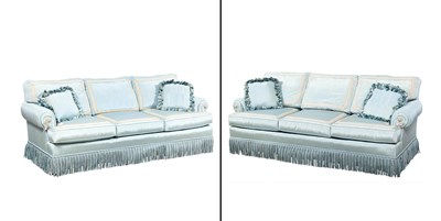 Lot 216 - The Estate of a Park Avenue Lady Pair of Silk...