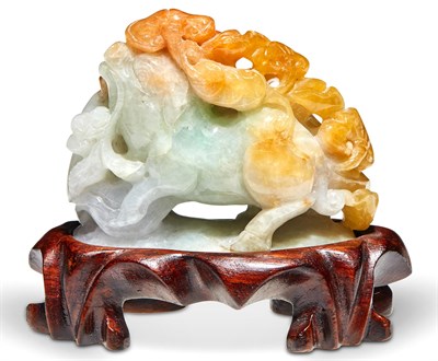 Lot 108 - Chinese Jadeite Carving Figure of a Pig