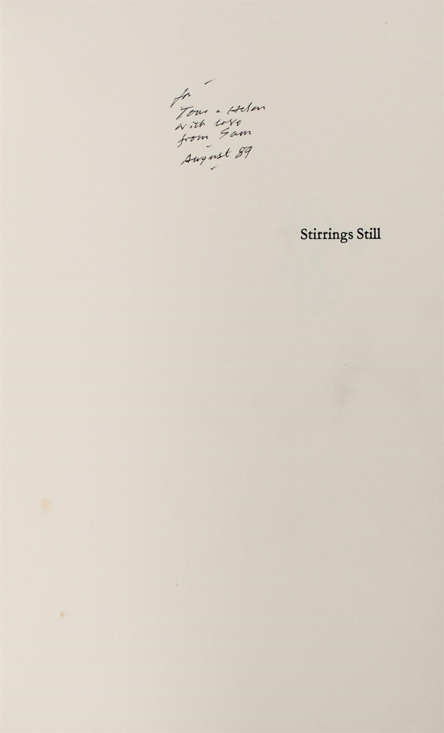 Lot 168 - BECKETT, SAMUEL and LOUIS LE BROCQUY...