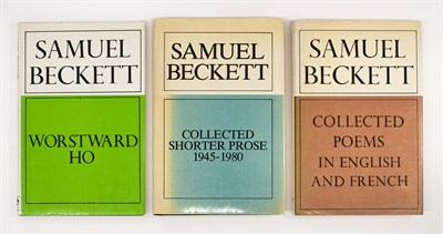 Lot 81 - BECKETT, SAMUEL Group of eight English or...
