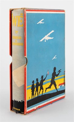 Lot 164 - LINDBERGH, CHARLES "We." New York: Putnam's,...