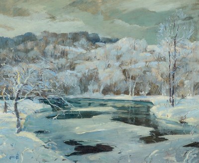 Lot 1096 - Jonas Lie Norwegian/American, 1880-1940...