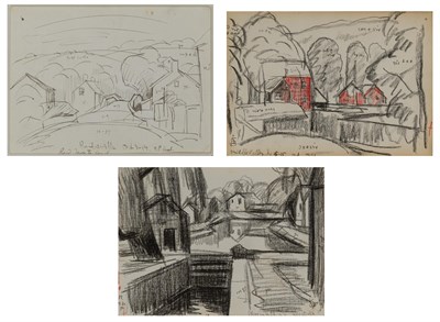 Lot 11 - Oscar Bluemner German/American, 1867-1938 (i)...