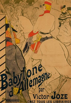 Lot 13 - Henri de Toulouse-Lautrec (1864-1901) BABYLONE...