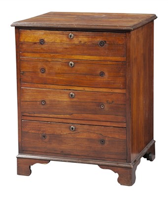 Lot 93 - Small English Rosewood Chest of Drawers Height...
