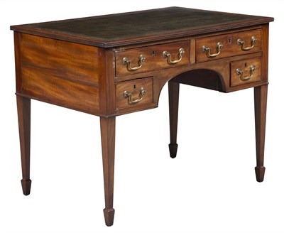 Lot 85 - George III Style Mahogany Writing Desk Height...