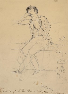 Lot 1083 - Walter Greaves English, 1846-1930 Portrait of...