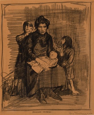 Lot 1088 - George Bellows American, 1882-1925 Belgian...