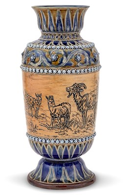 Lot 245 - Doulton Lambeth Stoneware Vase