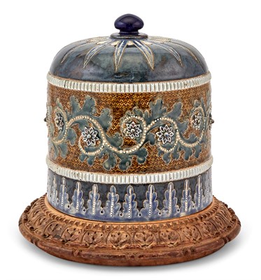 Lot 246 - Doulton Lambeth Stoneware Stilton Cheese Dome...