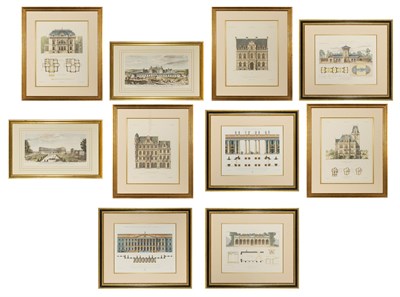 Lot 107 - Various Artists [ARCHITECTURAL STUDIES] Ten...