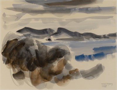 Lot 17 - Manolis Calliyannis Greek, 1923-2010 Landscape,...