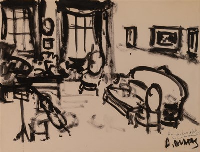 Lot 10 - Arbit Blatas Lithuanian, 1908-1999 Interior...