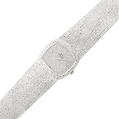 Lot 34 - Piaget Gentleman's White Gold Wristwatch