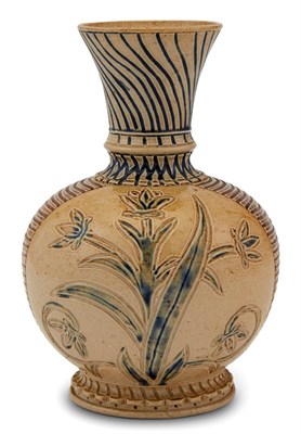 Lot 252 - Doulton Lambeth Stoneware Vase Decorated by...