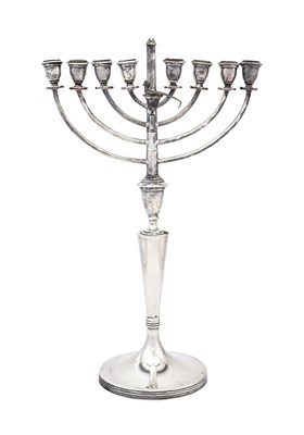 Lot 95 - Austrian Silver Menorah