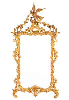 Lot 765 - George III Style Giltwood Mirror Height 5 feet...