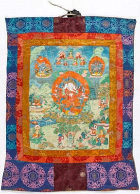 Lot 785 - A Tibetan Thangka