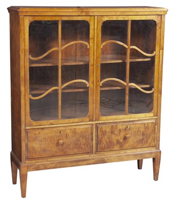Lot 0 - Swedish Fruitwood Cabinet