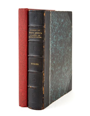 Lot 149 - [ANGLING--NEW ENGLAND]
STORER, DAVID HUMPHREYS. A Synopsis of the Fishes of North America.