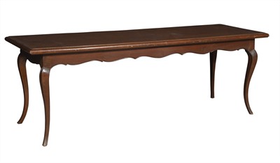 Lot 181 - Continental Provincial Style Walnut Farm Table