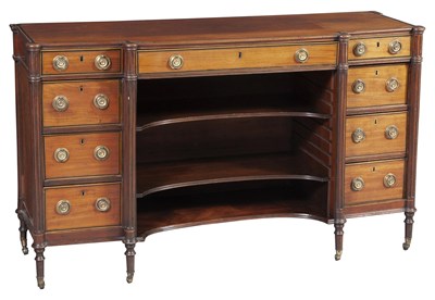 Lot 764 - Late George III Satinwood and Ebony Banded...