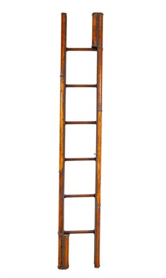 Lot 782 - Regency Style Leather-Bound Folding Library...