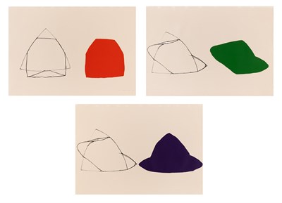 Lot 169 - Joel Shapiro (b. 1941) UNTITLED (DOUBLE RED,...