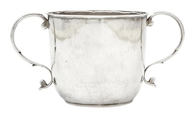 Lot 143 - William III Sterling Silver Two-Handled Caudle Cup