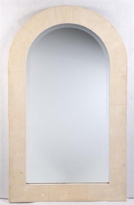 Lot 163 - Karl Springer Shagreen Wall Mirror